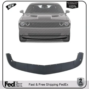 Front Bumper Lower Valance Air Deflector Extension For 2015-23 Dodge Challenger