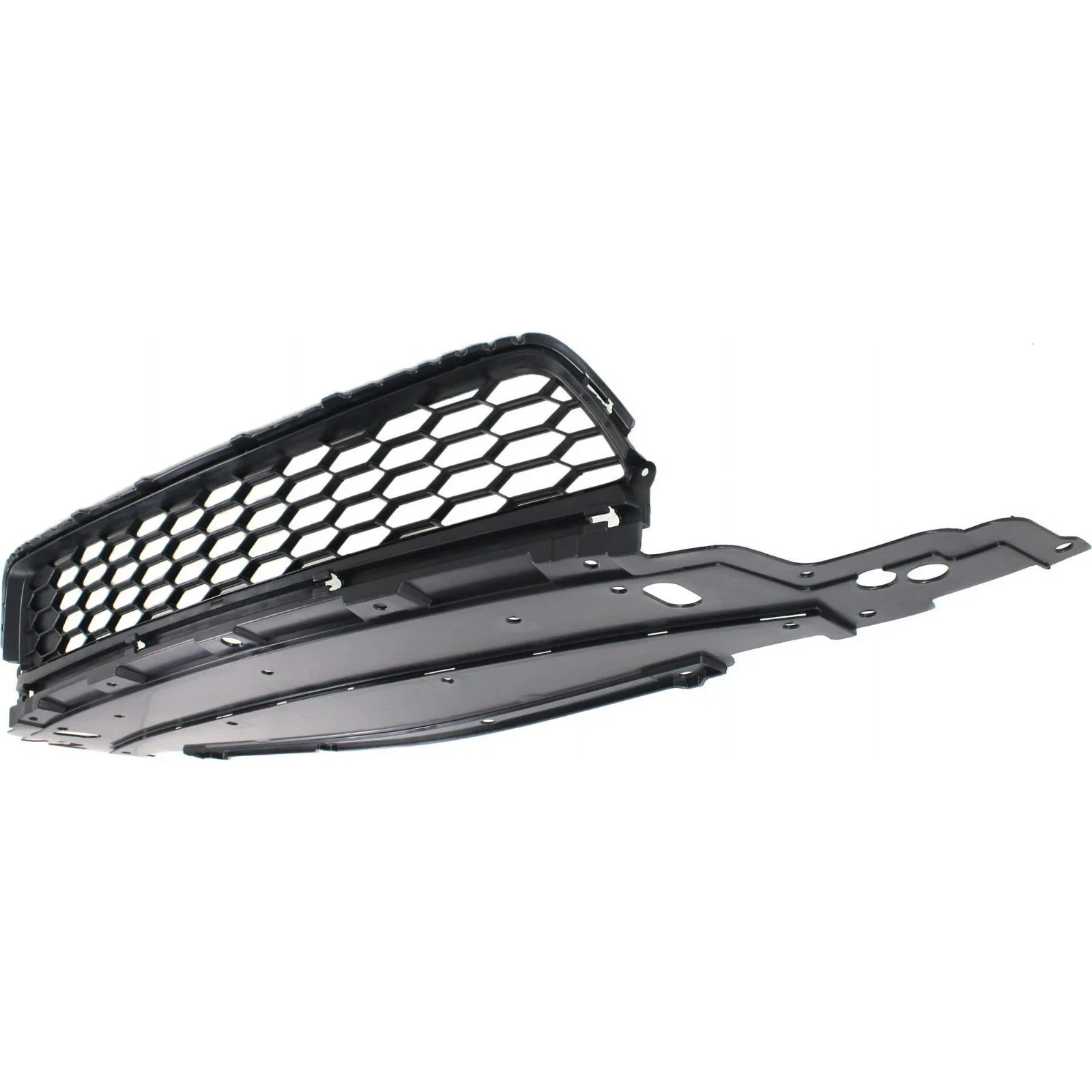 NEW Front Bumper Lower Grille Textured Gray For 2013-2015 Honda Accord - Image 4