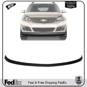 NEW Front Lower Valance Air Deflector Textured For 2013-2017 Chevrolet Traverse