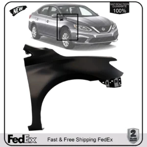 NEW Front Fender Assembly Right Passenger Side For 2016-2019 Nissan Sentra