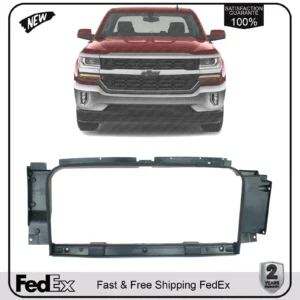 NEW Front Header Panel Radiator Seal Plate For 2014-2018 Chevrolet Silverado 1500 / 2019 1500 LD