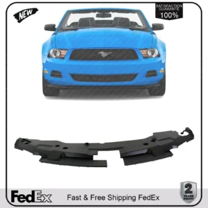 NEW Front Radiator Support Cover Shield Plastic For 2010-2012 Ford Mustang