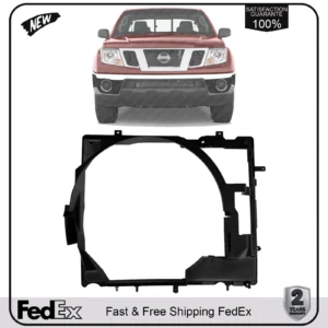 NEW Front Radiator Fan Shroud For 2005-2016 Nissan Frontier / 2005-2007 Pathfinder / 2005-2015 Xterra