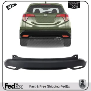 NEW Rear Bumper Cover Textured For 2016-2018 Honda HR-V HO1100289