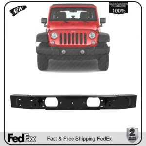 NEW Front Bumper Reinforcement Steel For 2007-2017 Jeep Wrangler / 2018 JK
