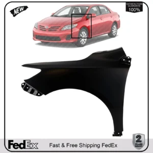 NEW Front Fender Assembly Left Driver Side Steel For 2009-2013 Toyota Corolla
