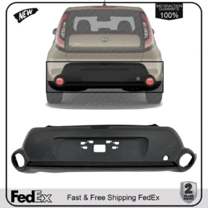 NEW Rear Bumper Cover Textured with 2-Tone Paint For 2014-2016 Kia SoulKI1100184