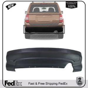 NEW Rear Bumper Lower Cover Textured For 2011-2017 Jeep Patriot