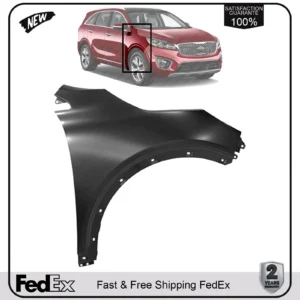 NEW Front Fender Assembly Right Passenger Side Primed For 2016-2020 Kia Sorento
