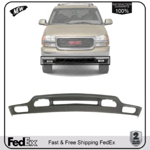 NEW Front Lower Valance Air Deflector Textured For 1999-2002 GMC Sierra 1500