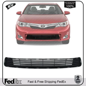 NEW Front Bumper Lower Grille Textured For 2012-2014 Toyota Camry