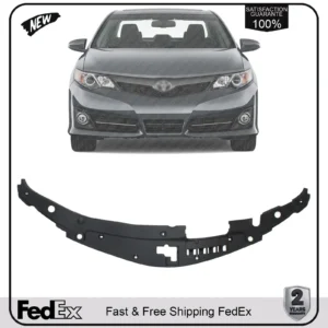 Radiator Support Cover Textured Black Duct Seal Plastic For 2012-14 Toyota Camry
