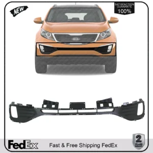 NEW Front Bumper Grille Textured Gray For 2011-2013 Kia Sportage