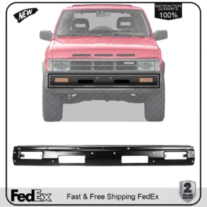 NEW Front Bumper Black For 1986-1992 Nissan D21 / 1987-1992 Pathfinder