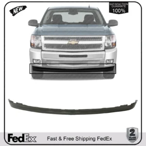 NEW Front Lower Valance Textured Black For 2007-2013 Chevrolet Silverado 1500