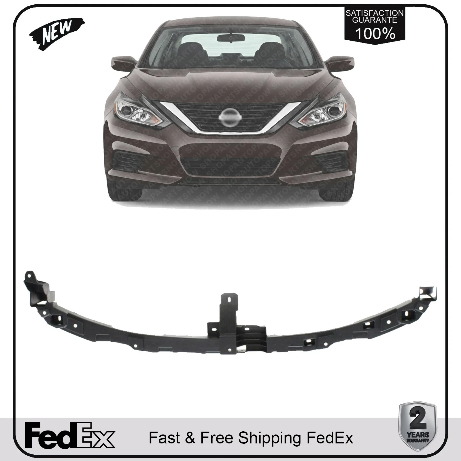 NEW Front Upper Bumper Retainer For 2016-2018 Nissan Altima