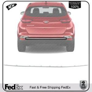 NEW Rear Bumper Face Bar Trim Molding Step Pad For 2020-2022 Kia Sportage