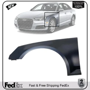 NEW Front Left Driver Side Fender Assembly For 2017-2019 Audi A4 AU1240137