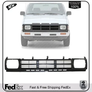 NEW Front Grille Assembly Black For 1990-1992 Nissan D21 NI1200120