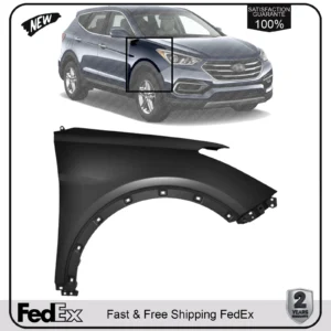 NEW Front Right Passenger Side Fender Assembly For 2013-2019 Hyundai Santa FE