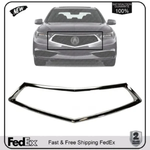 NEW Front Bumper Upper Molding Surround Chrome For 2018-2020 Acura TLX