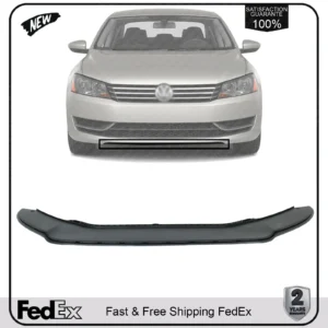 NEW Front Lower Valance Spoiler Textured For 2012-2015 Volkswagen Passat Sedan