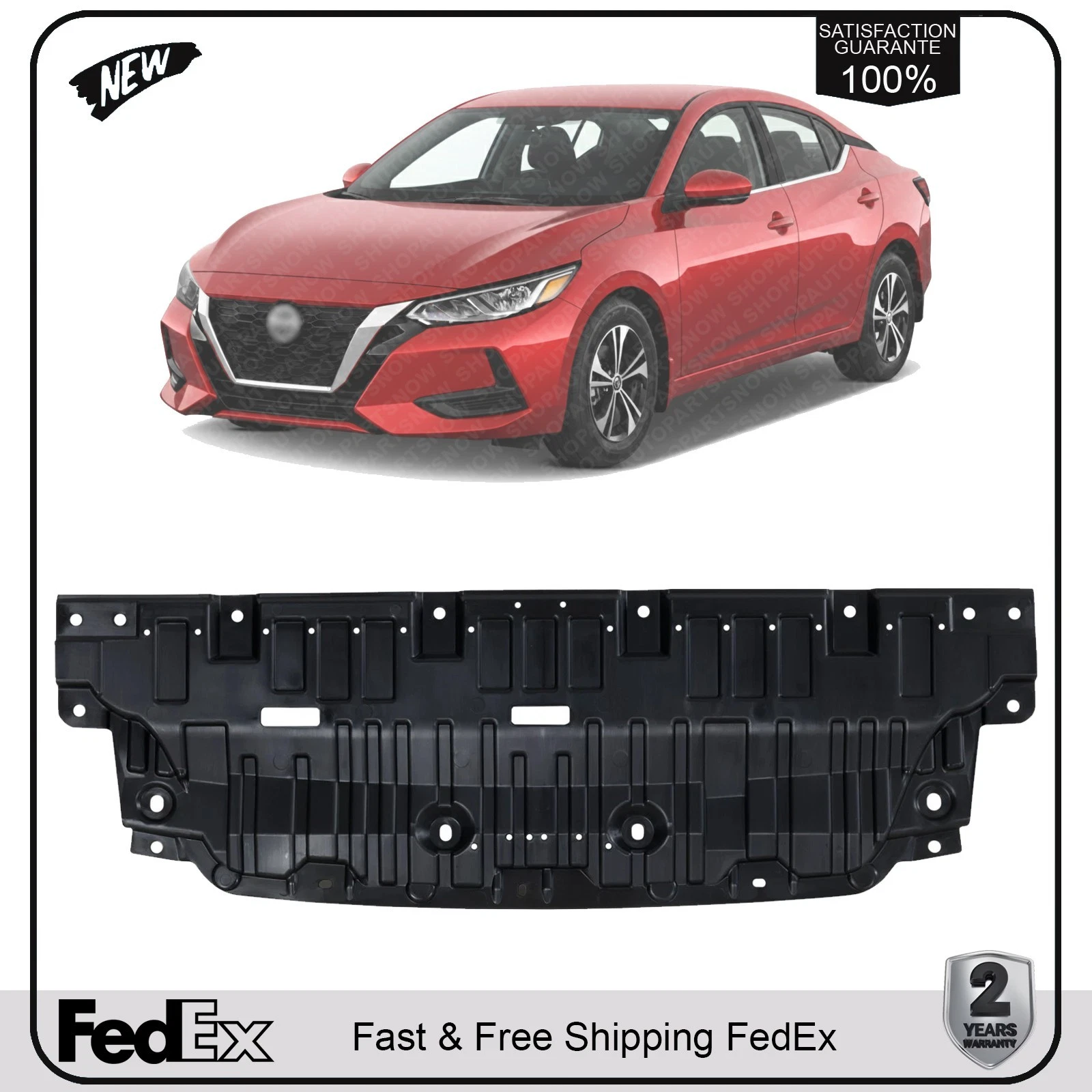 NEW Front Engine Splash Shield Under Cover For 2020-2023 Nissan Sentra