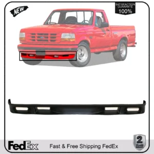 NEW Front Bumper Lower Valance Primed Plastic For 1993-1995 Ford F-150