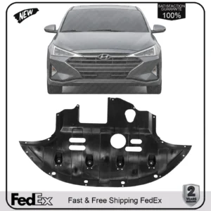 NEW Front Engine Splash Shield Under Cover Plastic For 2017-2020 Hyundai Elantra