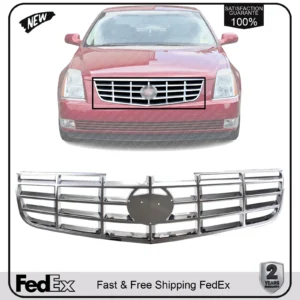 NEW Front Grille Chrome Shell And Insert Assembly For 2006-2011 Cadillac DTS