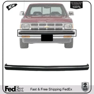 NEW Front Bumper Molding Black For 1991-1993 Chevrolet S10 / 1991-1992 Blazer