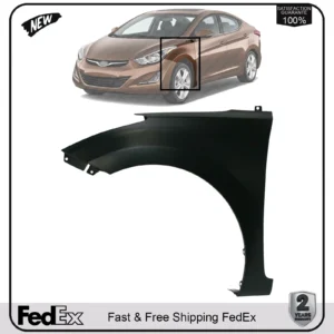 NEW Front Fender Assembly Left Driver Side Primed For 2011-2016 Hyundai Elantra