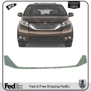 NEW Front Upper Bumper Grille Molding Chrome For 2011-2017 Toyota Sienna